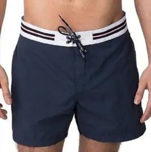 Men's Solid Swim Shorts Junior Size Small